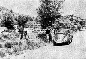 Akakraftler als Funktionäre der Tour d'Europe 1956 in Spanien